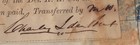 Charles I  Du Pont Jr  - Stock Certificate Signed 09 07 1866