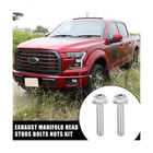 X Autohaux 16pcs Stainless Steel Exhaust Manifold Bolt Stud Har    Usa Fast Ship