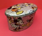     Mickey Mouse Topolino Italian Saiwa Tin Box - Disney 1935 - Disneyana    