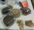 Hair Dance Accessories Set Lot Of 7 Items Allegro Bunhead Buns  Hairnets Curlypc