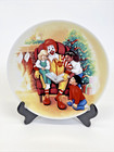 Vintage Ronald Mcdonald Christmas Ceramic Collector Plate With Box Children