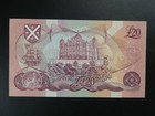 Superb 1987 Bank Of Scotland   20 Banknote Fresh Original Unc larger Size