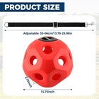 2 Pack 15 75 Inch Slow Feed Hay Ball  Durable Hay Feeder With Hanging Strap