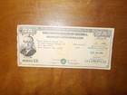 Vintage The United States Of America Seventy-five Dollars Savings Bond Series Ee