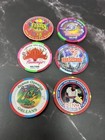 Vintage Las Vegas Casino Chips Lot  5 Flamingo Binion   s Fiesta Orleans 90   s