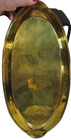 Salvador Teran hecho mexico Handwrought Brass   Inlaid Mosaic Abstract Bird mcm