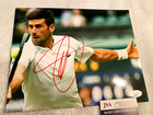 Novak Djokovic Signed  8x10  Tennis Photo -jsa Auth enticated  aq40112