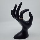 Vintage Harvey Era Bell Trading Post Ring Band Sterling Silver Size 7 5
