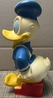 Walt Disney Donald Duck Play Pal Plastics Coin Bank W  Stopper 1970   s