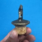 Blanton s Single Barrel Bourbon Whiskey Horse   Jockey Cork Stopper Letter L