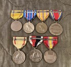 Ww2 Usgi Medal Lot - Full Size - Pacific Theater  American Defense  China - Wwii
