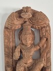 Antique Hindu Lord Krishna Large Wooden  Carving 24   Indian Rare Beautiful Item