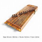 Korean Mini Gayageum 52cm Playable Handmade String Instrument With Case Included