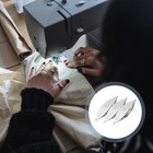 3 Pcs Lacemaking Craft Tool Metal Sewing Shuttle Sewing Bobbin Shuttle