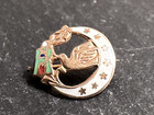 Vintage Odd Fellows Rebekahs 10k Gold Filled   Enamel  5  Pin D341