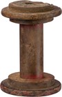 Vintage Large Wood Wooden Spool Rustic Textile Bobbin Decor Handmade 6 5 