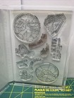 Stampin Up So Very Merry Photopolymer Stamp Set Stained Glass Holidays Christmas