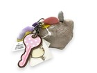 Gund Pusheenicorn Cat Plush Keychain 3  Stuffed Animal Accessory Non-retractable