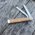 Case Xx Knives Usa 2025 Kentucky Bourbon Barrel Wood Baby Doc Knife 350 Made