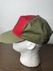Boy Scout M l Official Uniform Hat Green Red Adjustable Snapback Ball Cap Usa
