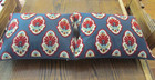 Levtex Home Moreno Embroidered Blu burgundy Set Of 2 14x18 Pillows Excellent 