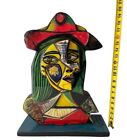 Pablo Picasso Amazing Wood Sculpture 1901-1973 Style Of Sculpture