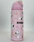 New Pink Snoopy Water Bottle Owala 32oz Stainless Steel Exclusive Edition