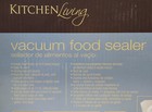 Kitchen Living Vacuum Food Sealer  vs99      New In Box