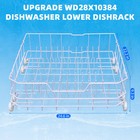 Wd28x10384 Lower Dishrack Assembly For Ge Dishwashers  oem23155310  Replaces    