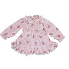 Vintage Girls 1980 s Strawberry Shortcake Pink Gingham Dress Handmade