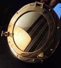 12 brass Porthole Mirror Nautical Wall Working Ship Cabin Window Decorative Item