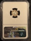 1872 Liberty Seated Half Dime Ngc Ms-63 Pq  Toned Cac
