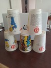 1970s Vintage 7-11  7-eleven Marvel Comics Lot Of Five Slurpee Cups  mummy