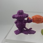 Vintage 1970s Freakies Complete Set Of 7 Solid Pvc Figures   Cereal Premiums