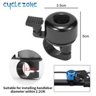 Mini Bike Bell Ring Loud Handlebar Alarm Road Mountain Bicycle Bell Adults Kids
