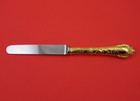 Demidoff Vermeil By Odiot French Sterling Silver Luncheon Knife New Never Used