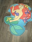 Vintage Disney Little Mermaid Ariel Full Body Pillow Rare Htf 23 Inches 