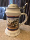 Old Style Lager Limited Edition Lidded Stein Series Vintage 1996 Heilemans Beer
