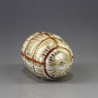 Japanese Gold Painted Rice Bale Kogo By Miyagawa Koun