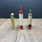 Lot Of 3 Vintage Oil Cans Standard Oil 3- In - One Oil Lubri Tasgon Can 