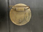 Vintage Brass Belt Buckle  By Indiana Metal Craft W  Lighthouse Scene