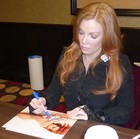 Angelica Bridges Signed 8x10 Photo Psa dna Coa Playboy Baywatch Picture Auto d 1