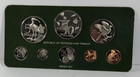 1979 Trinidad And Tobago 8pc Silver Proof Set In Original Card 