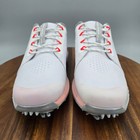 Under Armour Hovr Drive Golf Shoes Womens 7 5 M White Leather Spiked Sneakers