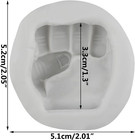 Fist Polymer Clay Molds Fist Silicone Resin Mold For Diy Crafts Epoxy Resin Cast