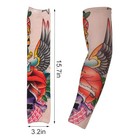 Hoveox 20pcs Temporary Tattoo Arm Sleeves Fake