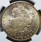 1878-cc Morgan Dollar Ms63 Ngc Free Ship