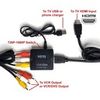 Hdmi Converter For Vcr  Game Console  Includes Cables - Connect To Modern Tv