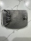 Silver Tone Vintage 1993 Country s Reminisce Hitch Maine California Belt Buckle
