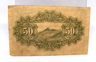 Japanese Banknote 50 Sen 1940   s Ww2 Currency